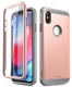 For iPhone Xs Max Case 6.5 inch UB Neo Series Full-Body Protective Dual Layer Armor Cover with Built-in Screen Protector - 380230 PC + TPU / Rose Gold / United States Find Epic Store