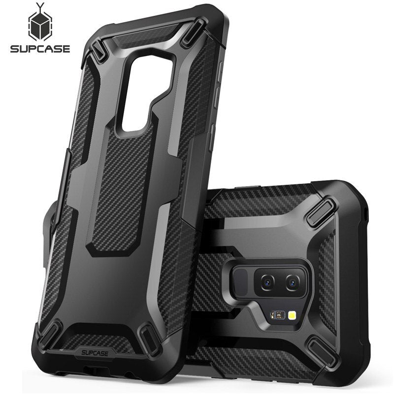 Samsung Galaxy S9 Plus Case - TPU + Tough Polycarbonate Premium Hybrid Protective Case Back Cover - 380230 Find Epic Store