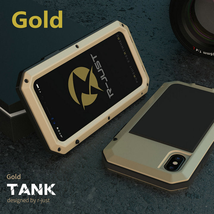 Gold Color Case - Heavy Duty Protection Armor Metal Aluminum phone Case for iPhone 11 12 mini Pro XS MAX SE 2 XR X 6 6S 7 8 Plus Shockproof Cover - 380230 For iphone SE 2020 / Gold Phone Case Find Epic Store