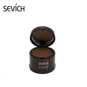 Sevich Makeup Hair Line Shadow Powder Eyebrow Powder Extract Easy to Wear Make Up neat symmetry hairline with Mirror Puff Fibers - 200001174 United States / med-brown Find Epic Store