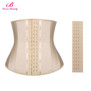 Latex Waist Trainer Corset Plus Size Waist Cincher Slimming Belt Body Shaper Tummy Control 13 Steel Boned Briefs - 31205 Skin / XS / United States Find Epic Store