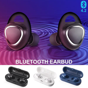 TWS Bluetooth 5.0 Earphones Portable TWS Wireless Stereo Earbuds Mini In-Ear Sport Noise Reduction Earphones with Charging Box - 63705 Find Epic Store