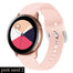 HUAWEI watch gt2/2e/pro strap For Samsung Galaxy watch 3 45mm 41mm active 2 46mm 42mm Gear s3 silicone bracelet smart watch band - 200000127 United States / pink sand 2 / 22mm S Find Epic Store