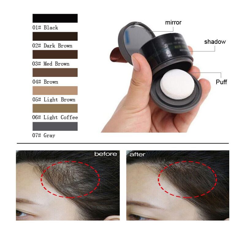 SEVICH Hair Shadow Powder Hairline 8 Color Modified Repair Hair Shadow Trimming Powder Makeup Hair Natural Cover Beauty - 200001173 Find Epic Store