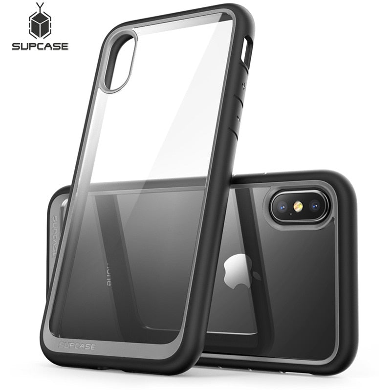 For iphone X XS Case SUPCASE UB Style Premium Hybrid Protective TPU Bumper + PC Clear Back Cover Case For iphone X Xs 5.8 inch - 380230 Find Epic Store