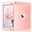 For iPad 9.7" 2017/2018 Case, Heavy Duty Shockproof High Impact Resistant Rugged Hybrid Three Layer Full Body Protective Cover - 200001091 Rose Gold / United States Find Epic Store