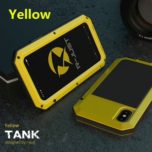 Yellow Phone Case - Heavy Duty Protection Armor Metal Aluminum phone Case for iPhone 11 12 mini Pro XS MAX SE 2 XR X 6 6S 7 8 Plus Shockproof Cover - 380230 For iphone SE 2020 / Yellow Phone Case Find Epic Store