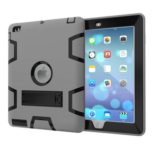 Case For Apple iPad 2 iPad 3 iPad 4 Cover High Impact Resistant Hybrid Three Layer Heavy Duty Armor Defender Full Body Protector - 200001091 Gray and Black / United States Find Epic Store