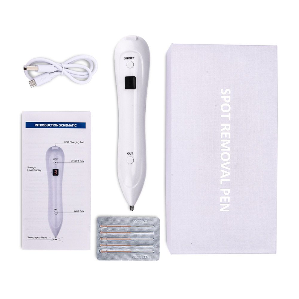 Laser Pen for Freckle Removal Skin Tag Removal Machine Dark Spot Wart Mole Remover Pen Face Tool Skin Care Machine - 200192143 Basic Version / United States Find Epic Store