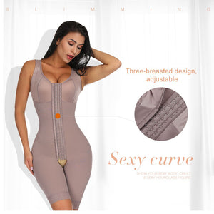 Full Body Shapewear Tummy Control Waist Trainer Corset Women Binders and Shapers Thigh Trimmer Butt Lifter Slimming Underwear - 31205 Find Epic Store