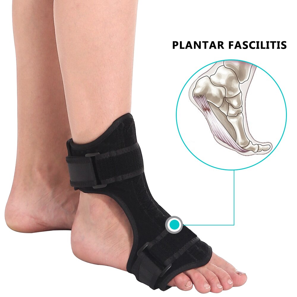 Plantar Fasciitis Dorsal Night & Day Splint Foot Orthosis Stabilizer Adjustable Drop Foot Orthotic Brace Support Pain Relief - 200001427 Find Epic Store