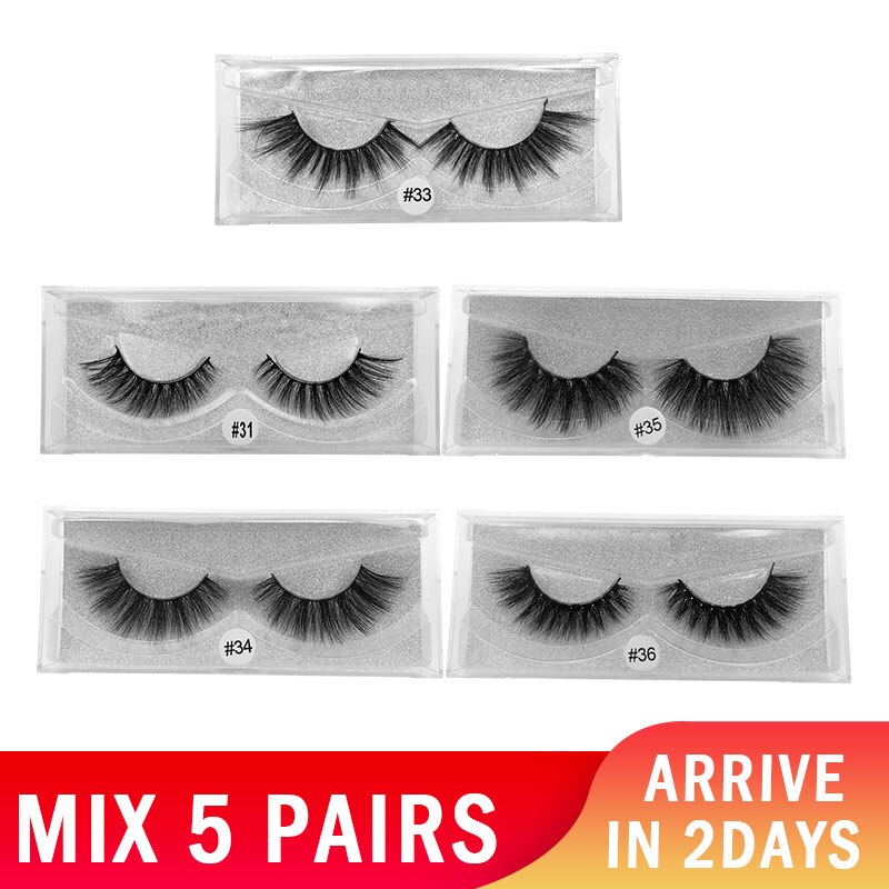 5 Pairs Thick Mink Eyelashes - 200001197 MIX / Mix 5 pairs / United States Find Epic Store