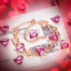 Fashion Pink Crystal Charm Bracelet - 200000147 Find Epic Store