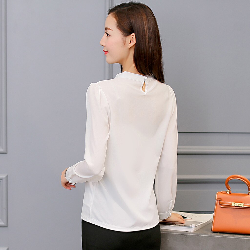 Long Sleeve Blouse With Buttons - 200000346 Find Epic Store