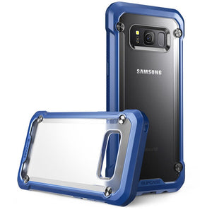 Samsung Galaxy S8 Case 5.8 inch - TPU + PC Premium Hybrid Protective Clear Case Back Cover - 380230 PC + TPU / Frost Clear Blue / United States Find Epic Store