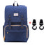 Fashion Diaper Bag Mommy Maternity Nappy Bag Large Capacity Travel Backpack Nursing Bag for Baby Care - 100001871 Navy Blue H / United States Find Epic Store