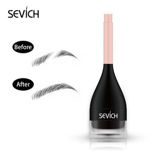 Sevich Waterproof Natural 3D Eyebrow Extensions Gel Dark Brown Black Fiber Eye Brow Enhancers Makeup Cosmetics - 200001132 Find Epic Store