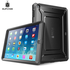 iPad Air Case - Full-body Rugged Dual-Layer Hybrid Protective Defense Case Cover with Built-in Screen Protector - 200001091 Find Epic Store