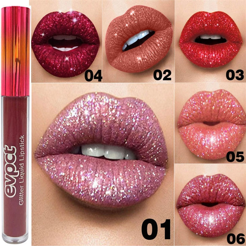 Professional Diamond Matte + Temperature Change Waterproof Lipstick - 200001143 Find Epic Store