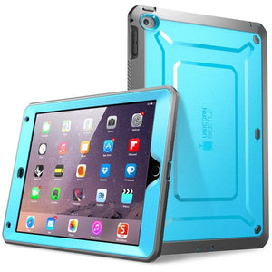 iPad Air 2 Case Pro Full-body Rugged Dual-Layer Hybrid Protective Cover with Built-in Screen Protector - 200001091 Blue / United States Find Epic Store
