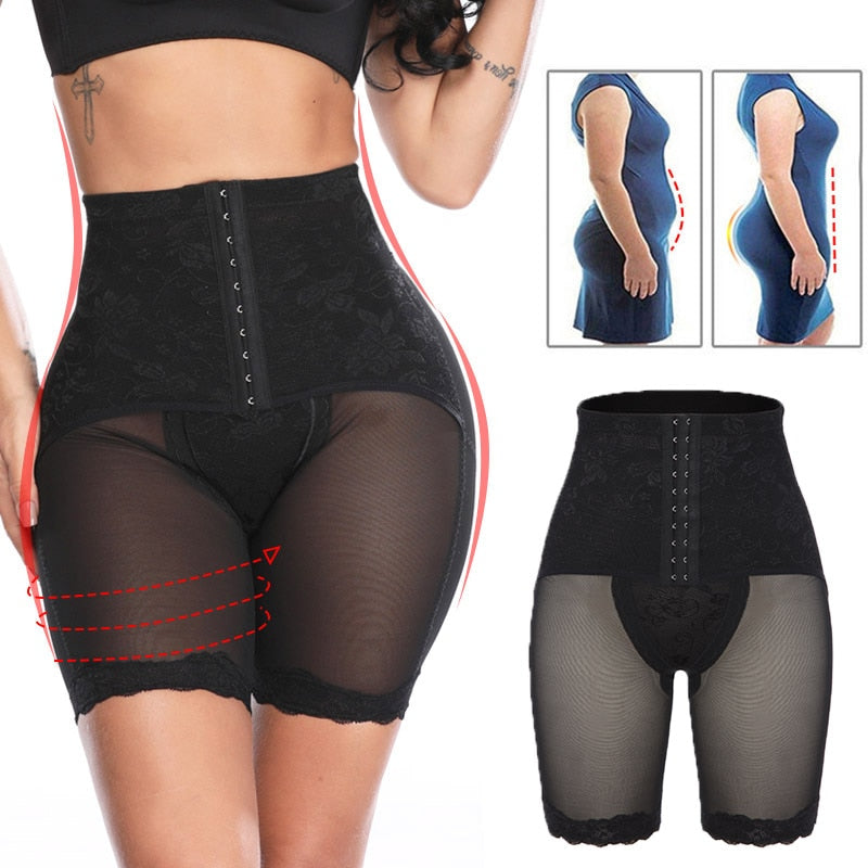 Corset Underwear Body Shaper Shapewear Briefs Butt Lifter Panty Slimming Thigh Slimmer Waist Trainer Modeling Strap Women - 31205 Find Epic Store