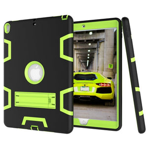 For iPad Pro 10.5" Case A1701/A1709,High Impact Resistant Hybrid 3 Layers Cover Heavy Duty Defender 360 Full Body Protect Cases - 200001091 Black Green / United States Find Epic Store