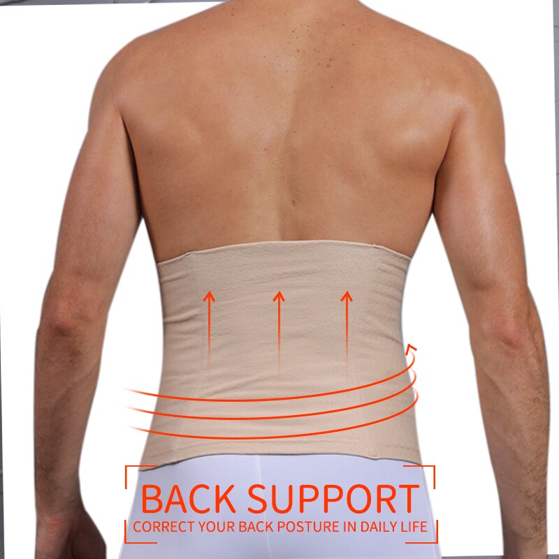 Man Waist Trainer Body Shaper Belly Control Slimming Shapewear Corrective Posture Men Shapers Vest Modeling Underwear Corset - 200001873 Find Epic Store