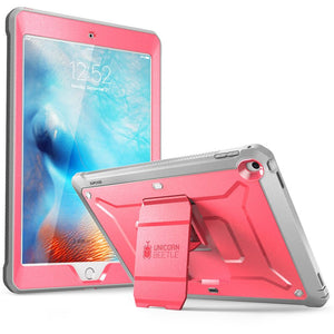 iPad 9.7 Case (2018/2017) Heavy Duty Full-Body Rugged Protective Case with Built-in Screen Protector - 200001091 Pink / United States Find Epic Store