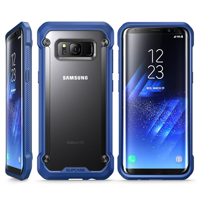 Samsung Galaxy S8 Case 5.8 inch - TPU + PC Premium Hybrid Protective Clear Case Back Cover - 380230 Find Epic Store