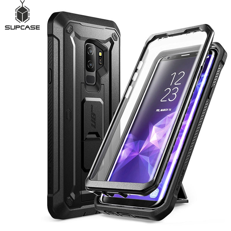 For Samsung Galaxy S9 Plus Unicorn Beetle UB Pro Shockproof Rugged Case Cover with Built-in Screen Protector & Kickstand - 380230 Find Epic Store