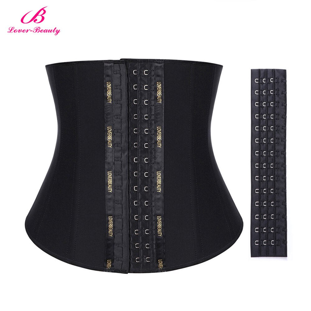 Latex Waist Trainer Corset Plus Size Waist Cincher Slimming Belt Body Shaper Tummy Control 13 Steel Boned Briefs - 31205 Black / XS / United States Find Epic Store