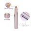 Electric eyebrow Epilator Mini Eyebrow Shaver Razor Instant Painless hair remover Portable Epilator Shaving Eyebrow Trimmer - 200192143 Find Epic Store