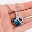 Always in my heart Locket screw Heart cremation memorial ashes urn birthstone necklace jewelry keepsake pendant - 200000162 Find Epic Store