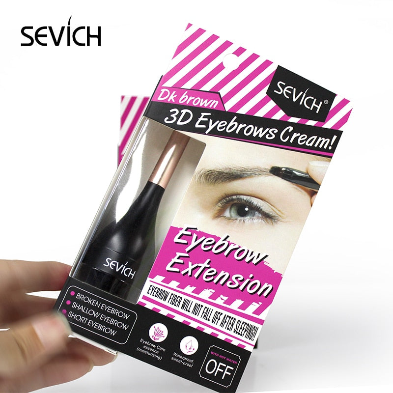 Sevich 3D Eyebrow Extensions Gel Fiber Building Eye Brow Hair Enhancer Brush Waterproof Instant Makeup Tool Brow Hair Fbers - 200001132 Find Epic Store