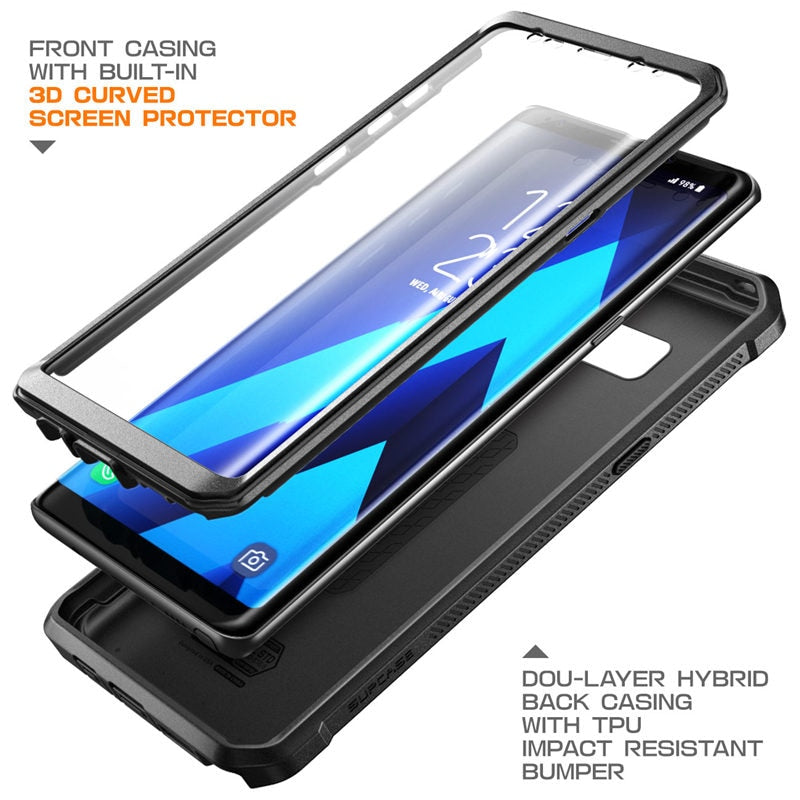 Samsung Galaxy Note 8 Case - Full-Body Rugged Holster Protective Cover WITH Built-in Screen Protector - 380230 Find Epic Store
