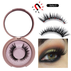 Magnetic Eyelashes with 5 Magnets False Eyelashes - 200001197 1 pairs-Doha-5 / United States Find Epic Store