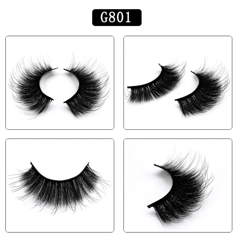 New 5 Pairs of 3D Natural Long Lasting Thick Eyelash Extension - 200001197 Find Epic Store