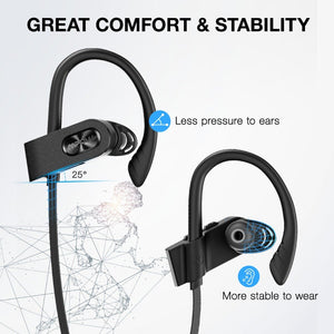 Flame2 Bluetooth Headphones with 13-Hr Playtime Bluetooth 5.0 Wireless Earbuds IPX7 Waterproof Sport Earphones for Xiaomi - 63705 Find Epic Store