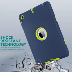 For iPad Mini 1/2/3 Retina Case 3 in1 Anti-slip Hybrid Protective Heavy Duty Rugged Shockproof Resistance Cover For iPad Mini - 200001091 Find Epic Store