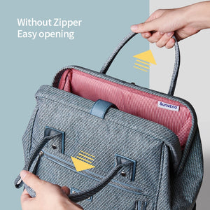 New Diaper Bag Backpack Large Capacity Waterproof Nappy Bag Kits Mummy Maternity Travel Backpack Nursing Handbag - 100001871 Find Epic Store