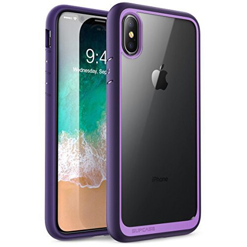 For iphone X XS Case SUPCASE UB Style Premium Hybrid Protective TPU Bumper + PC Clear Back Cover Case For iphone X Xs 5.8 inch - 380230 PC + TPU / Violet / United States Find Epic Store