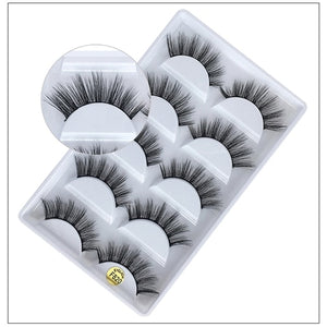 5 Pairs of 3D Mink False Eyelashes - 200001197 F820 / United States Find Epic Store