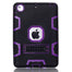 For Apple iPad Mini 1/2/3 Case Cover High Impact Resistant Hybrid Three Layer Heavy Duty Armor Defender Full Body Protector Case - 200001091 Black Purple / United States Find Epic Store