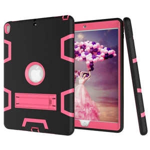 For iPad Pro 10.5" Case A1701/A1709,High Impact Resistant Hybrid 3 Layers Cover Heavy Duty Defender 360 Full Body Protect Cases - 200001091 Black Rose / United States Find Epic Store