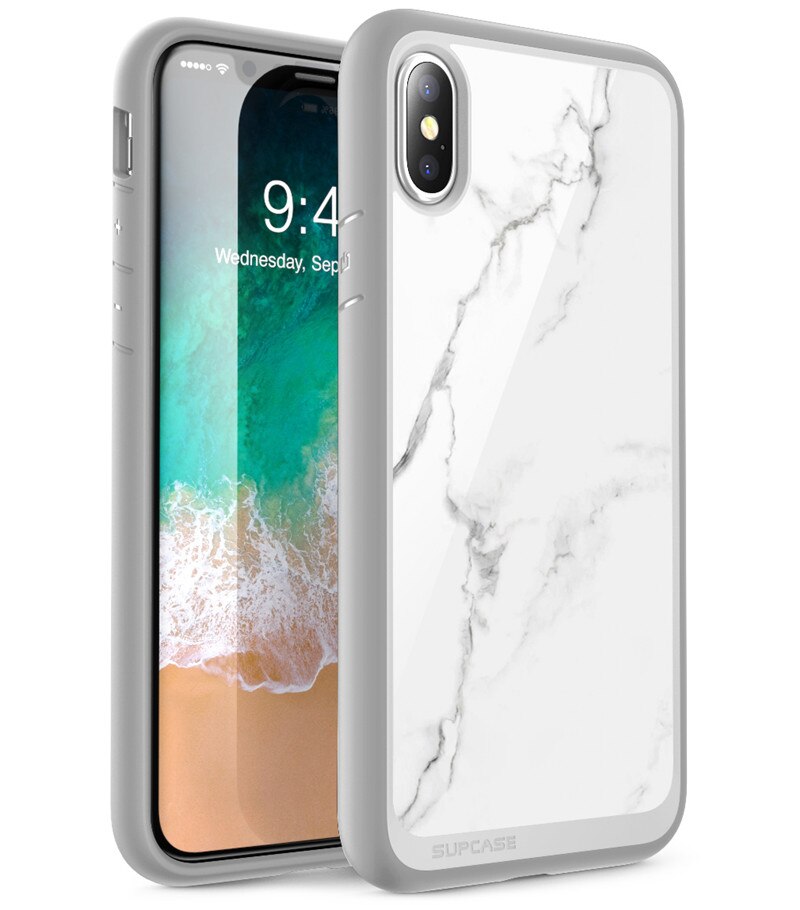 For iPhone Xs Max Case 6.5 inch SUPCASE UB Style Premium Hybrid Protective Bumper + Clear Back Cover For iphone XS Max Case - 380230 PC + TPU / Marble / United States Find Epic Store