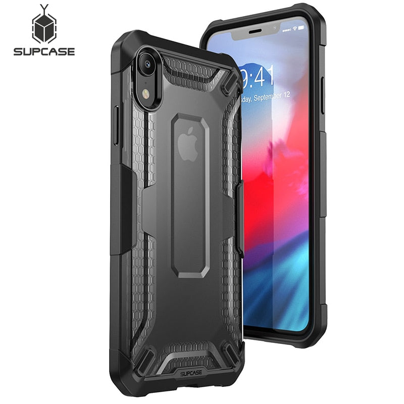 For iPhone XR Case UB Series Premium Hybrid Protective TPU Bumper + PC Clear Back Phone Cover For iphone Xr 6.1 inch - 380230 Find Epic Store