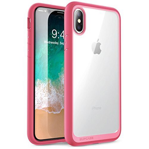 For iphone X XS Case SUPCASE UB Style Premium Hybrid Protective TPU Bumper + PC Clear Back Cover Case For iphone X Xs 5.8 inch - 380230 PC + TPU / Pink / United States Find Epic Store