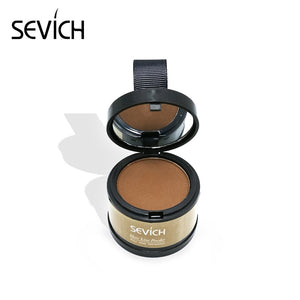 Sevich Makeup Hair Line Shadow Powder Eyebrow Powder Extract Easy to Wear Make Up neat symmetry hairline with Mirror Puff Fibers - 200001174 United States / light brown Find Epic Store