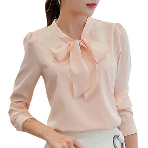 Long Sleeve Blouse With Buttons - 200000346 Pink / S / United States Find Epic Store