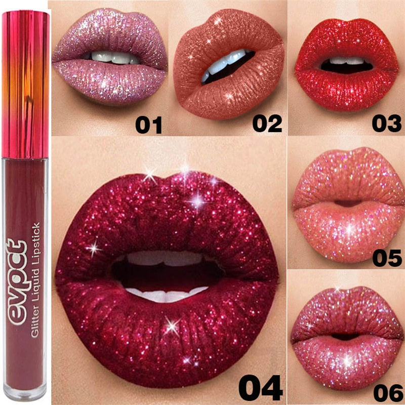 Professional Diamond Matte + Temperature Change Waterproof Lipstick - 200001143 Find Epic Store